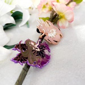 Angels and Demons Madoka Magica Hard Enamel Pins