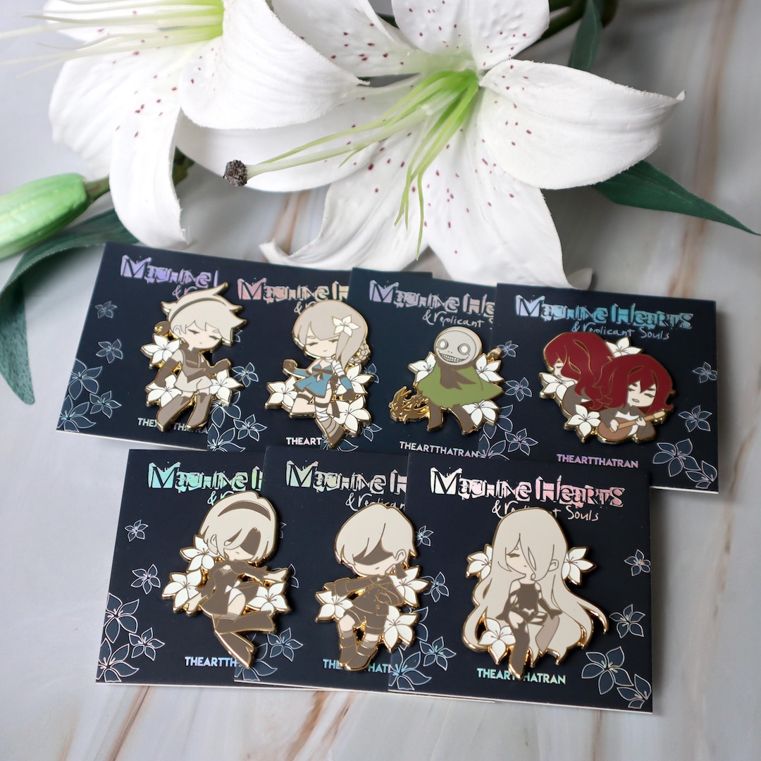 Brother Nier enamel pin