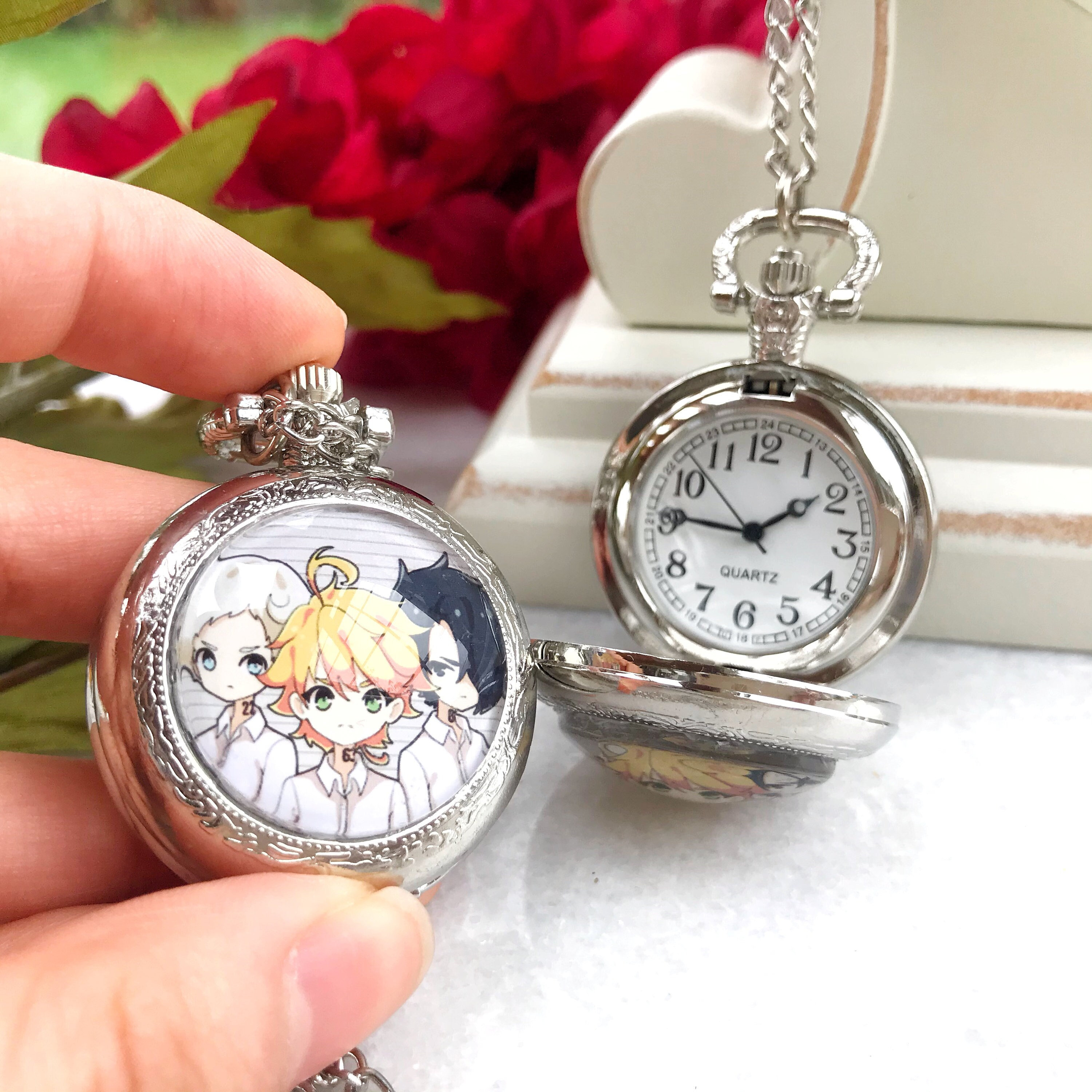 ONE PIECE FILM GOLD Popular Animated Movie Quartz Pocket Watch