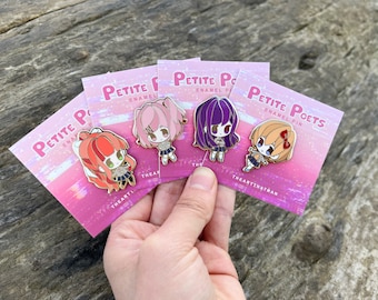 人気海外ブランドアイテム｜ファッション通販 (doki DDLC Doki Etsy - Buttons/pins Club) Literature ピンズ・ピンバッジ・缶バッジ