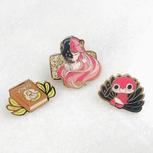Elfen Lied, Monster and Paranoia Agent Hard Enamel Pins