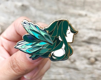 Song of Saya Bloom Enamel Pin