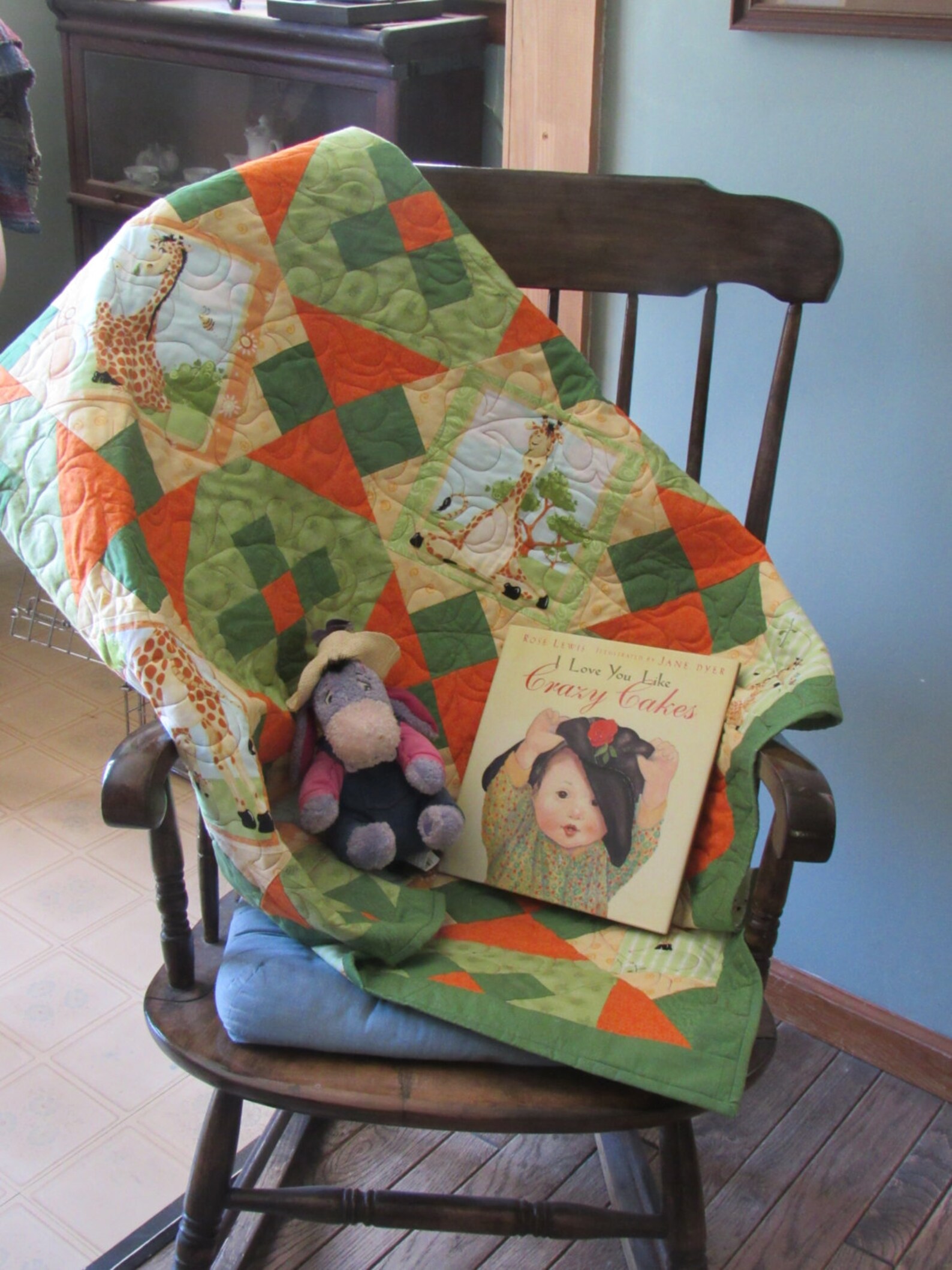 Homemade Handmade Quilt Toddler Bed Quilt Child Bedroom Etsy