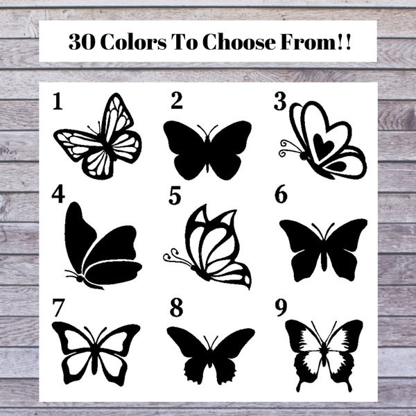 Butterfly Decal for Car, Butterfly Laptop Sticker, Butterfly Decal for Tumbler,  Butterfly Laptop Decal, Butterfly Decal,