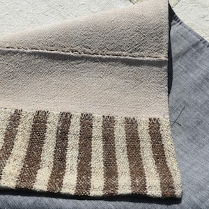 Alfombra Kilim de gran tamaño crema beige 8x10, alfombra de área grande, alfombra 8x10, alfombra de lana hecha a mano, alfombra Kilim 8x10, alfombra Kilim moderna de mediados de siglo, alfombra Kilim 8x10, regalo
