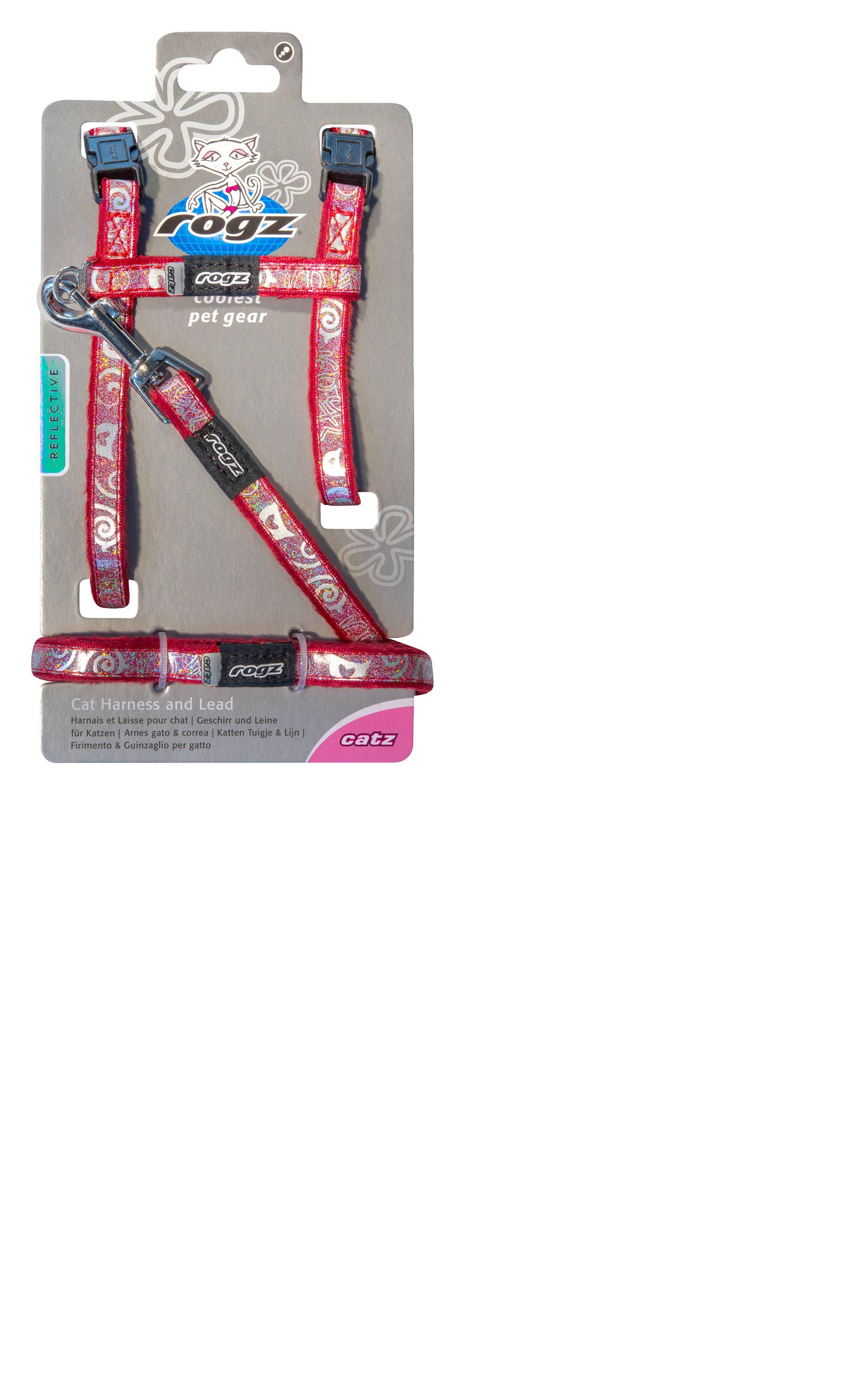 ROGZ Cat Harness and Leash SPARKLECAT Etsy