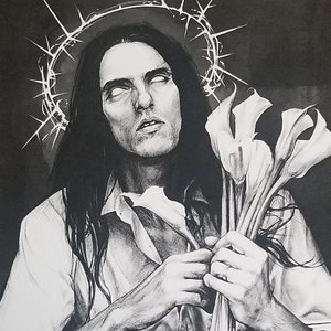 Love You To Death - Peter Steele - Type O Negative - Fan Art - Fine Art - 8.5x11 Inches