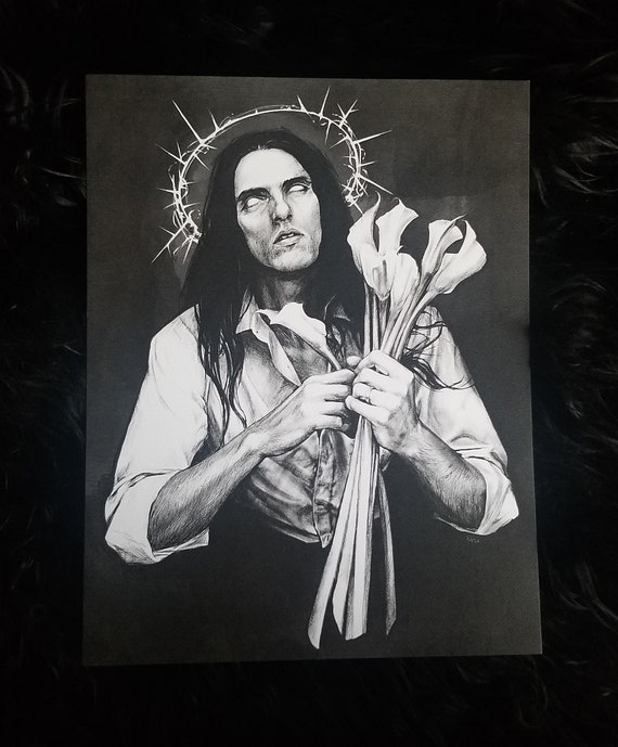 Love You To Death Peter Steele Type O Negative Fan Art Etsy