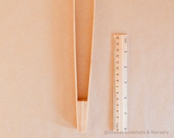 Child Wooden LONG Tongs