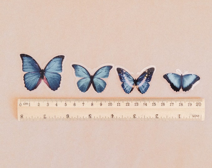 Amazing Butterfly PRETTY BLUE Collection | 5 or 10 pieces