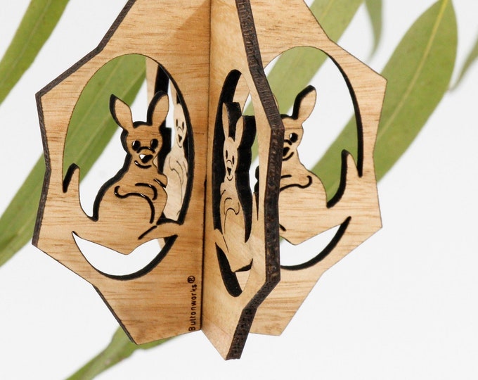 Kangaroo Bauble Decoration | Ornament