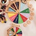 Months of the YEAR Wheel With a Three-way Viewer Window Spinner Dial ...