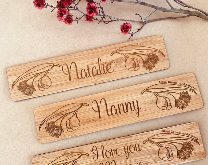 Bamboo Bookmark | Grandma | Nanny