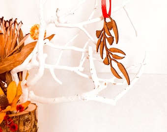 FLOWERING GUM- Australian themed Christmas Ornament | Xmas | Christmas Tree Gift | Australian Native Flora ~ Christmas Decoration