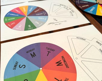 DIGITAL MEGA SET: Days of the Week, Western Seasons, Today's Weather, and Months of the Year - Downloadable Teaching Resource