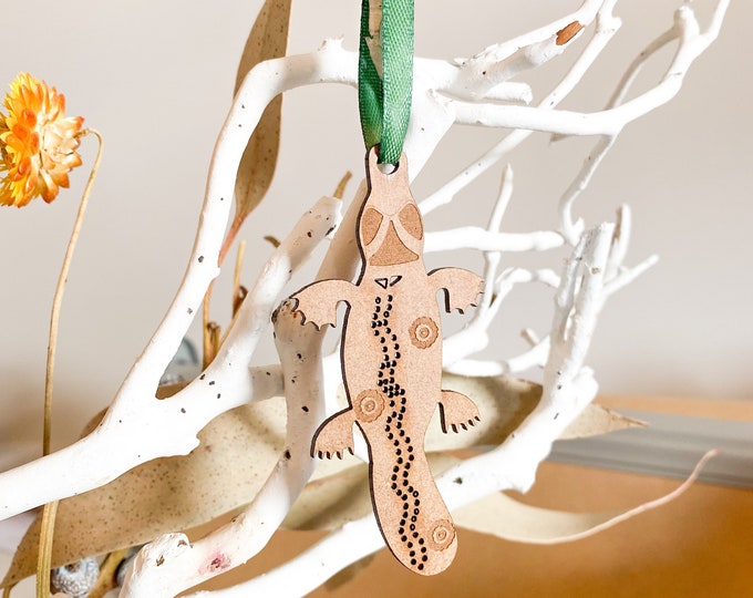 PLATYPUS- Australian Animal themed Christmas Ornament | Xmas | Christmas Tree Gift | Australian Native Animal ~ Decoration