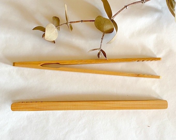 Baby Wooden Tongs