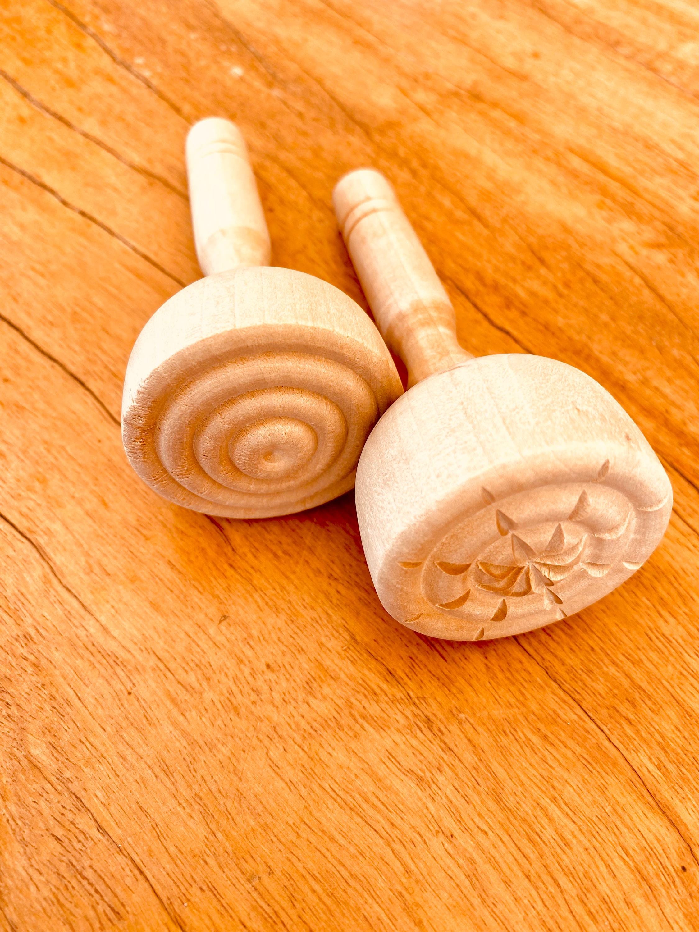 Pattern Stamper Round PATTERNED Wooden Stamper | Pattern Creator - Etsy