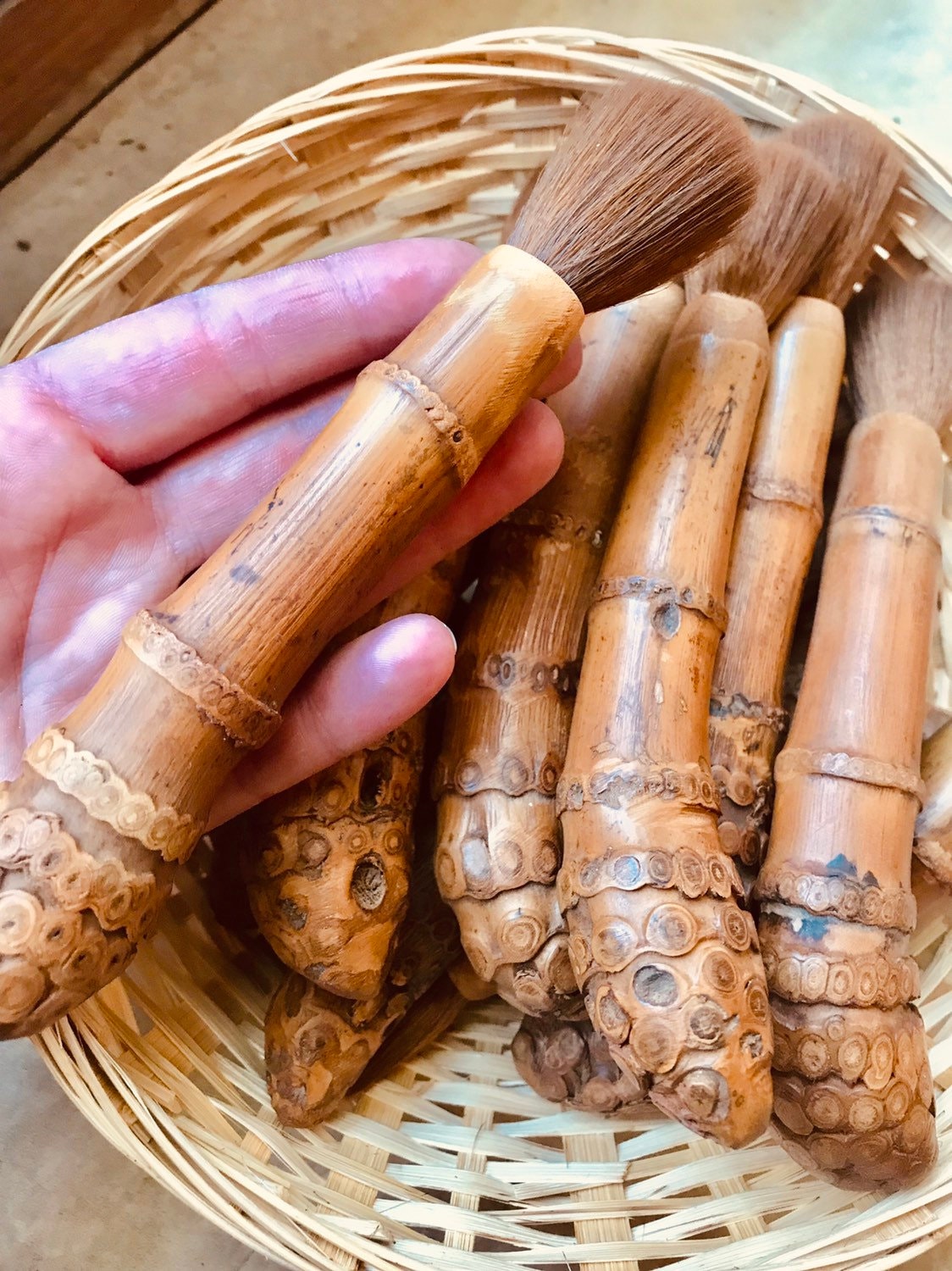 Natural Bamboo Paint Brush