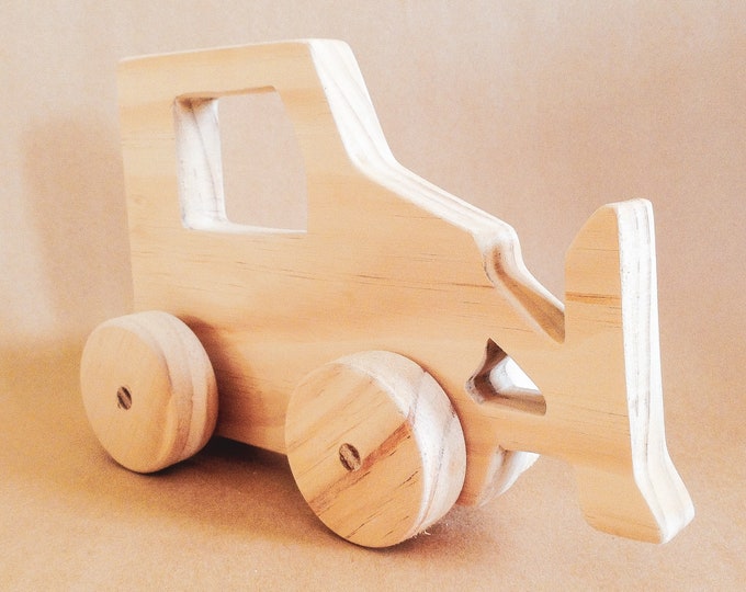 Bulldozer Wooden Toy | Play Toy | Boys Toys | My First Car Gift | Vehicle Range | Handmade