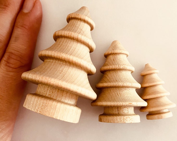 Wooden Forrest TREE | Christmas Trees | Set of 3