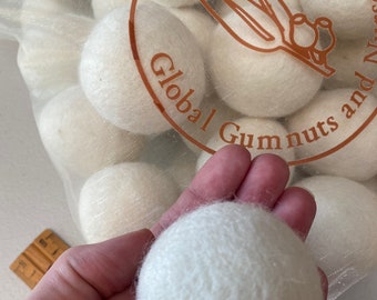 Giant Felt Marble | Wool Spheres | Wool Ball | Soft Marble | 6-7cm