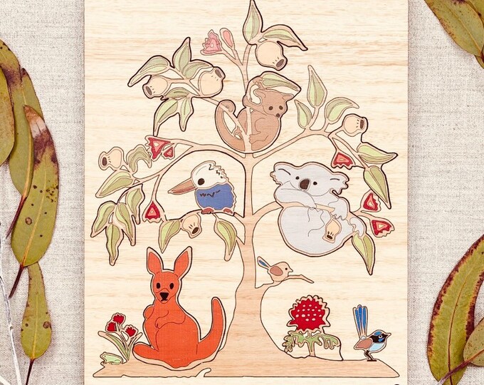 Australian Animal TREE Puzzle