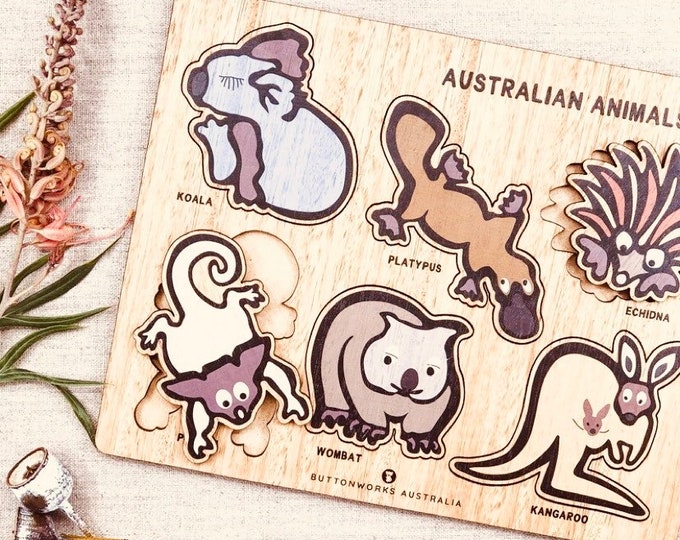 Jolly Australian Animal Puzzle