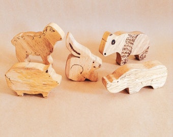 Wooden Animals