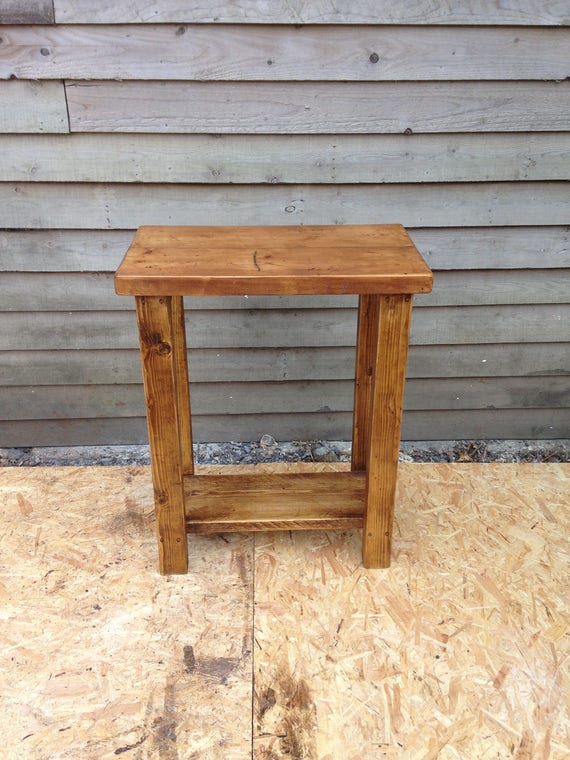 Hall Table Kitchen Unit Handmade From Reclaimed Timber Image 0
