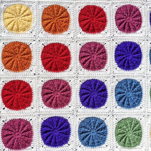 Rainbow of Stars Blanket Afghan Baby Blanket Crochet Pattern Etsy UK