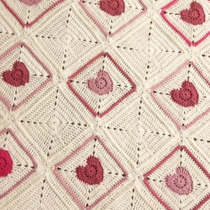 Joy In My Heart Blanket Afghan Baby Blanket Crochet Pattern image 1