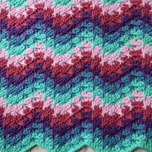 Ripple Kisses Crochet Blanket Pattern