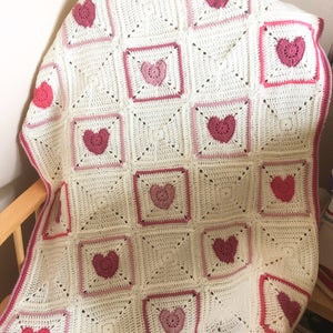 Joy In My Heart Blanket Afghan Baby Blanket Crochet Pattern image 2