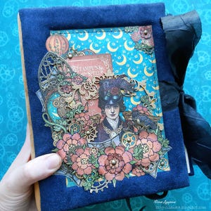 Handmade Halloween Photo Album: Steampunk Album, 60+ Photos