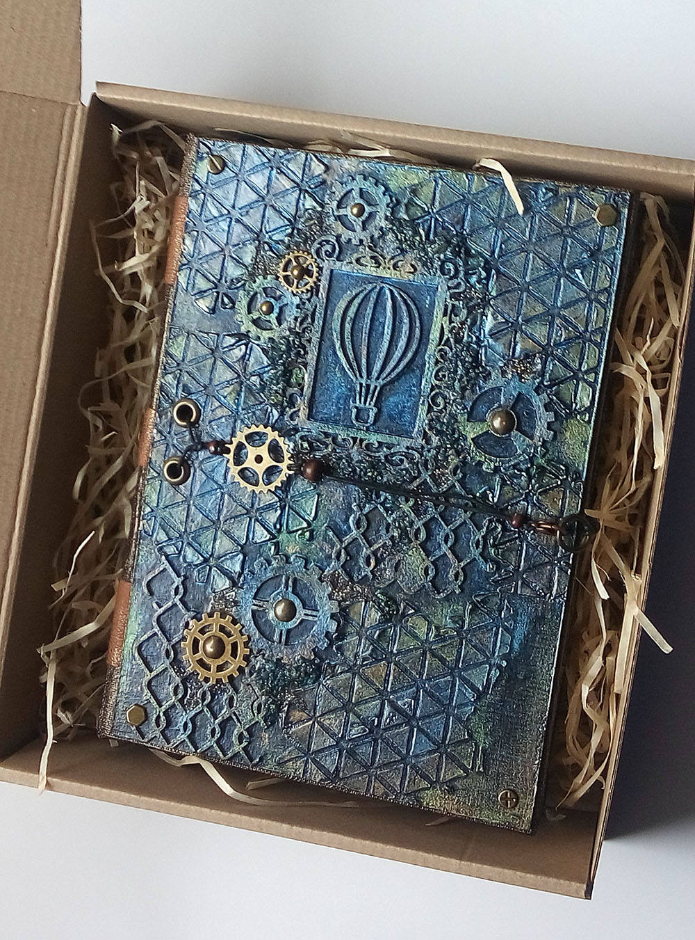 Steampunk Notepad, Notebook, Sketchpad, Jotter, Writingpad, Scratchpad