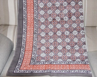 Tenture murale, Dessus de canapé, Nappe coton batik