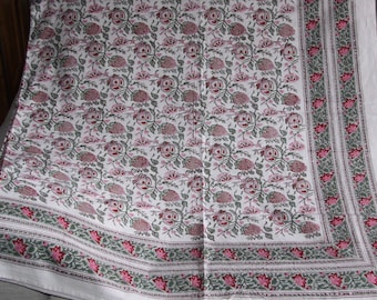 Big Wall hanging, Decoration, Cotton tablecloth batik prints