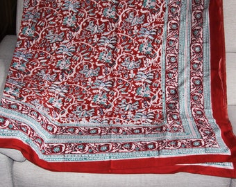 Wall hanging, Decoration, Cotton tablecloth batik in 2 colors
