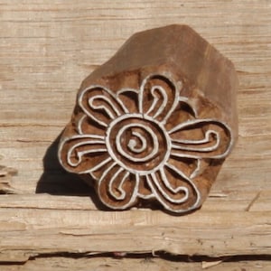 Indian batik wood, print stamp