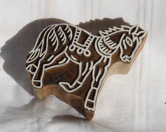 Indian batik wood, print stamp, wood block