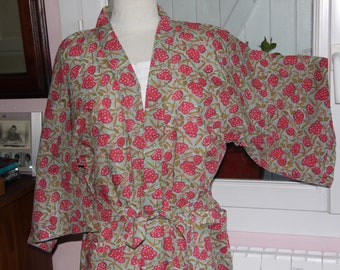 Peignoir, Kimono d'intérieur, Robe de chambre.