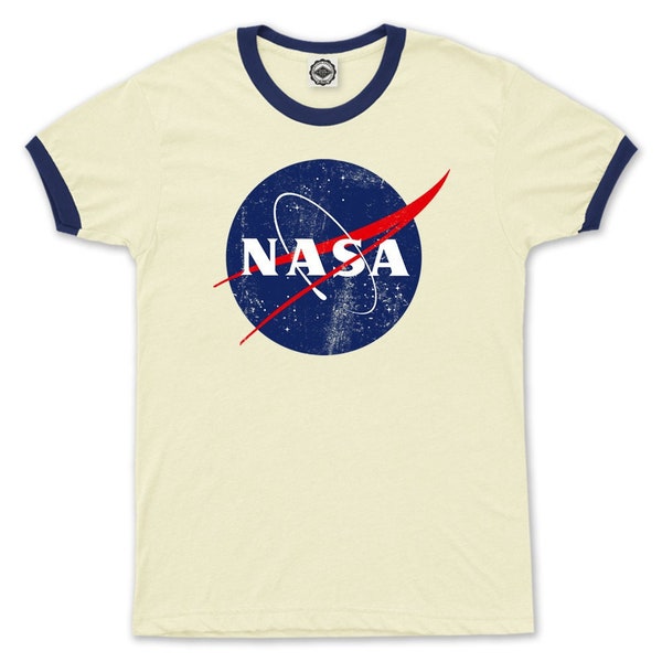 Official NASA Logo Men’s Ringer Tee