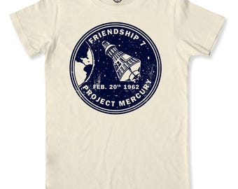 NASA Friendship 7 (Project Mercury) Logo Unisex Tee