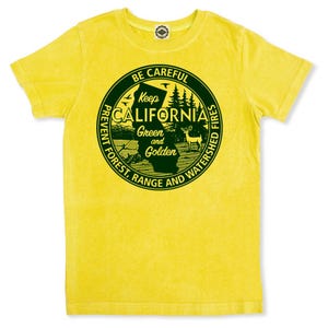 Keep California Green And Golden Kid&#39;s Tee