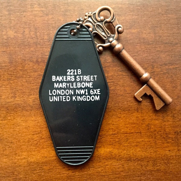 Buy-Get One Free!!! Sherlock Holmes Apartment/Room Key Bottle SPECIAL!