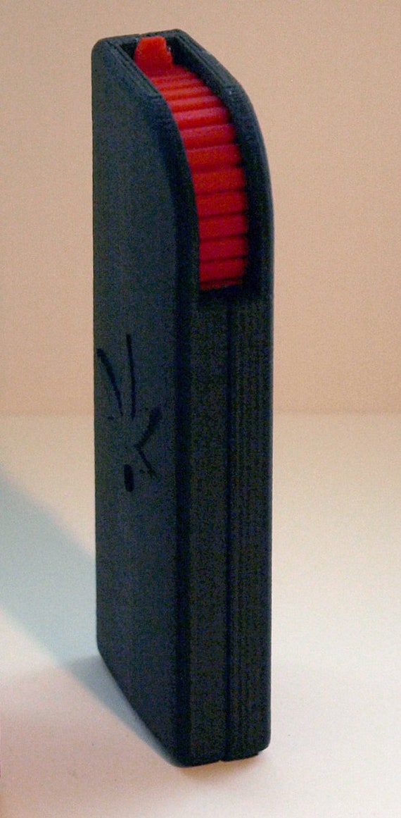 Tambour Top Joint Case Marijuana Leaf Logo Etsy