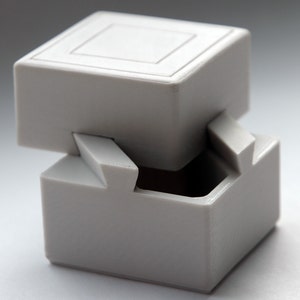 Boîte à bijoux puzzle en queue d'aronde