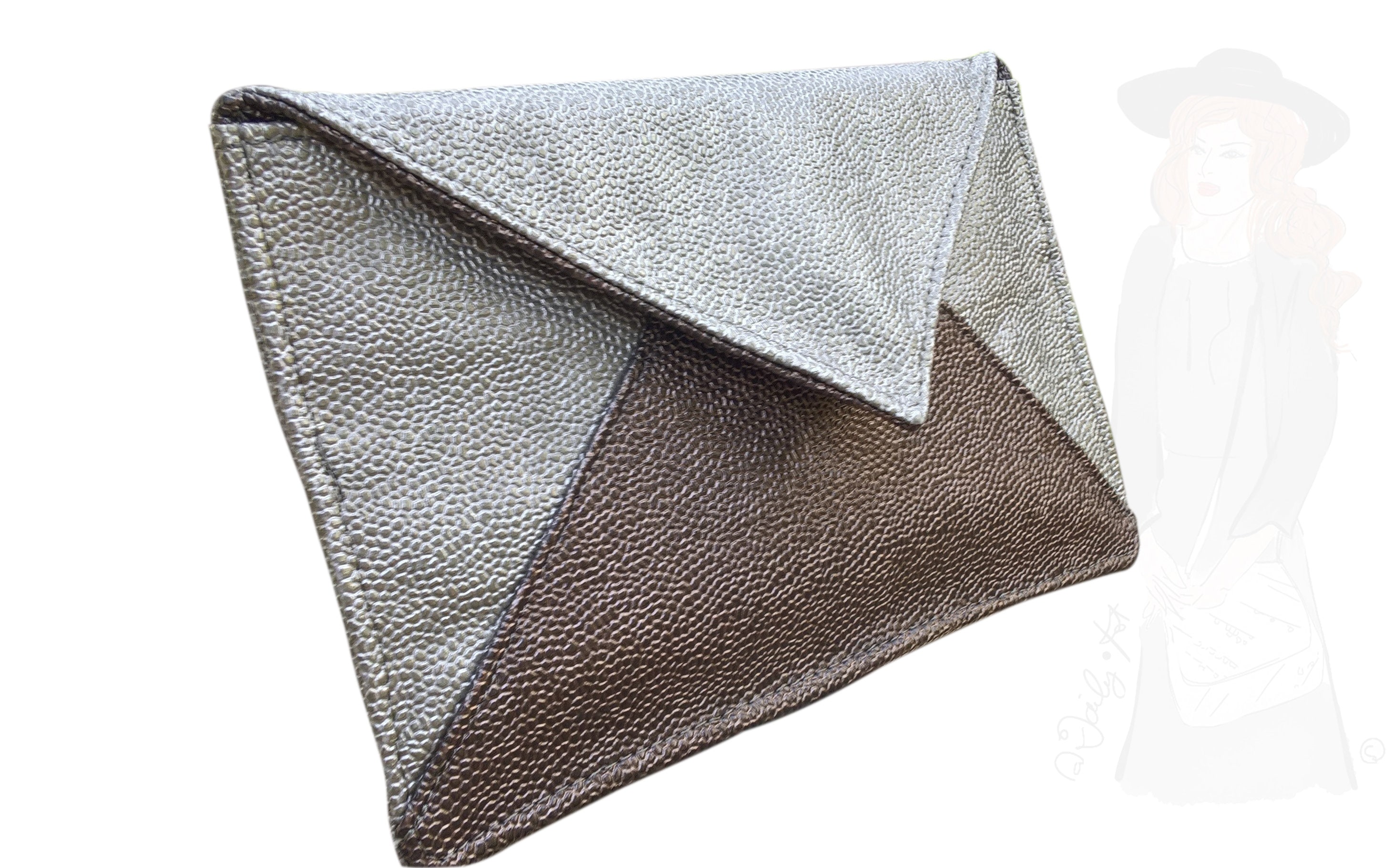 bronze clutch bags for weddings