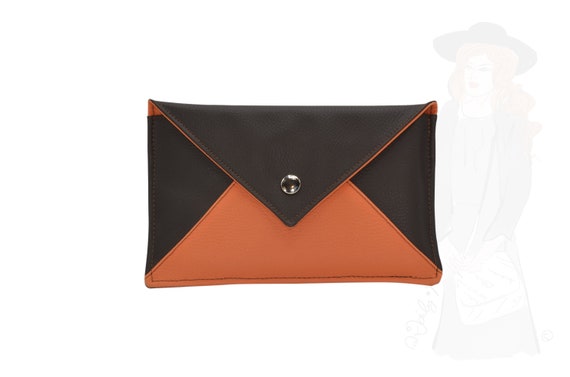 orange clutch bags for weddings